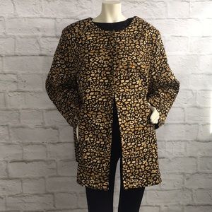 NWT Who What Wear cheetah print jacket